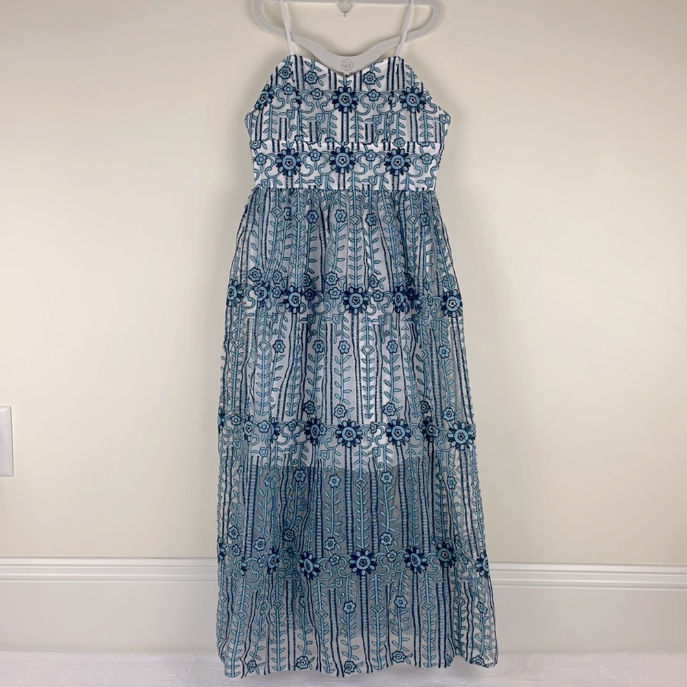 Pippa and Julie embroidered dress girls size 10